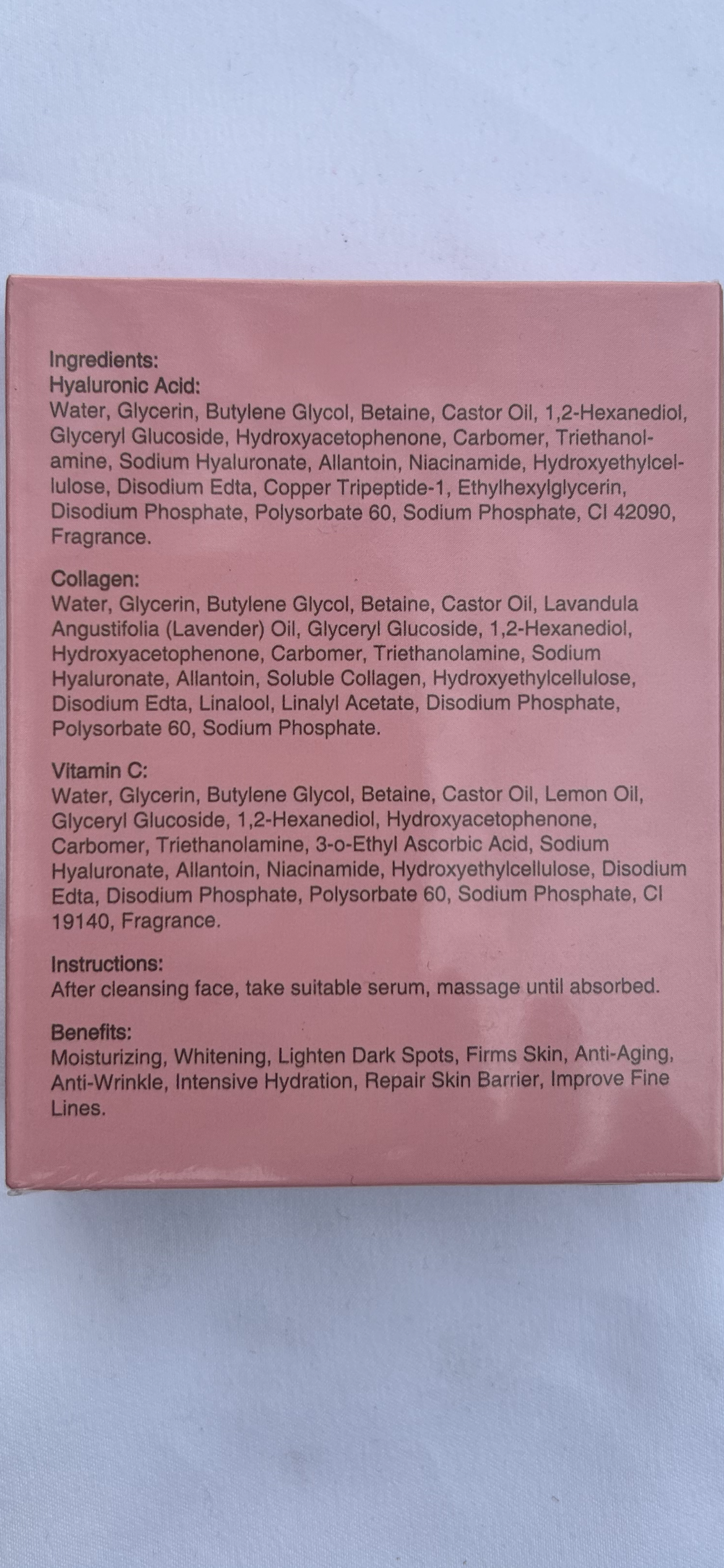 Tres Amigos Serum with Collagen, Vitamin C, and Hyaluronic Acid