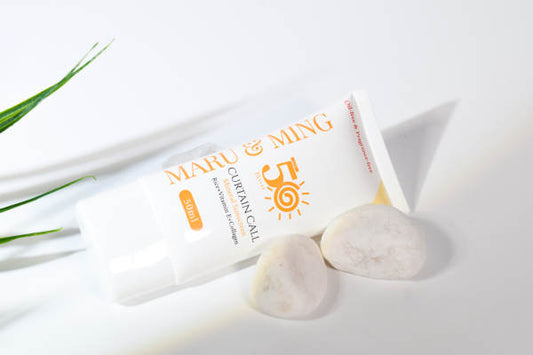 Curtain Call Sunscreen SPF 50 with Rice, Vitamin E, and Collagen