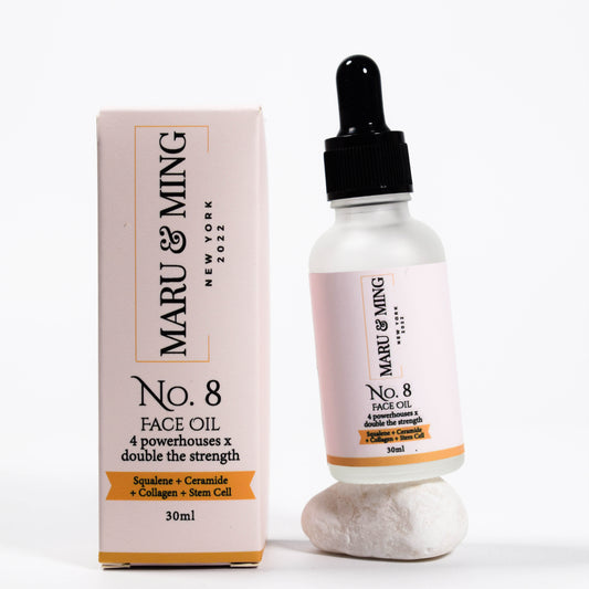 No. 8 Face Oil with Squalene, Ceramide, Collagen, and Stem Cell